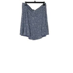 Shein curve floral mini skirt. Size 3XL